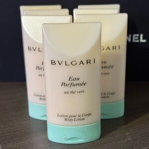 Bvlgari Eau Parfumée au Thé Vert Body Lotion -  bundle -ALL 7 bottles